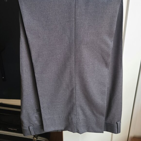 Brooks Brothers BrooksFlex Charcoal Wool Pants – Madison Fit – 36x30 - Picture 2 of 5